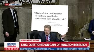 Rand Paul Corners Fauci for Changing Gain-of-Function Definition During Hearing