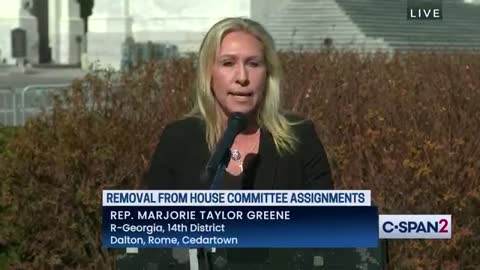 Marjorie Taylor Greene Removed From Her Committee Assignments