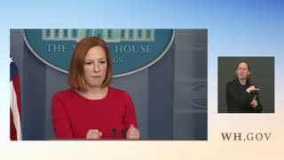 Jen Psaki Holds Briefing After House Passes Joe Biden's Signature Agenda