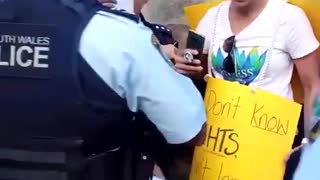 DISTURBING: Australian Police Arrest Mother In Front Of Her Child For Protesting Lockdowns