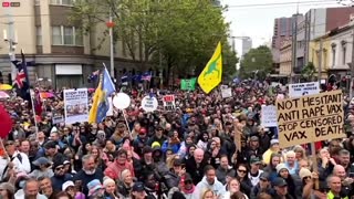Thousands protest in Melbourne against lockdown bill