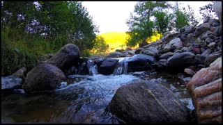 Water Flow River Relax sound and video