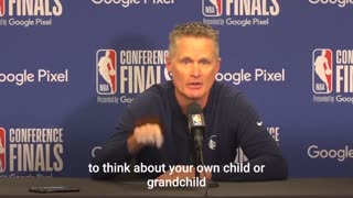 Steve Kerr Refuses to Talk Basketball After Uvalde Shooting in Now Viral Clip