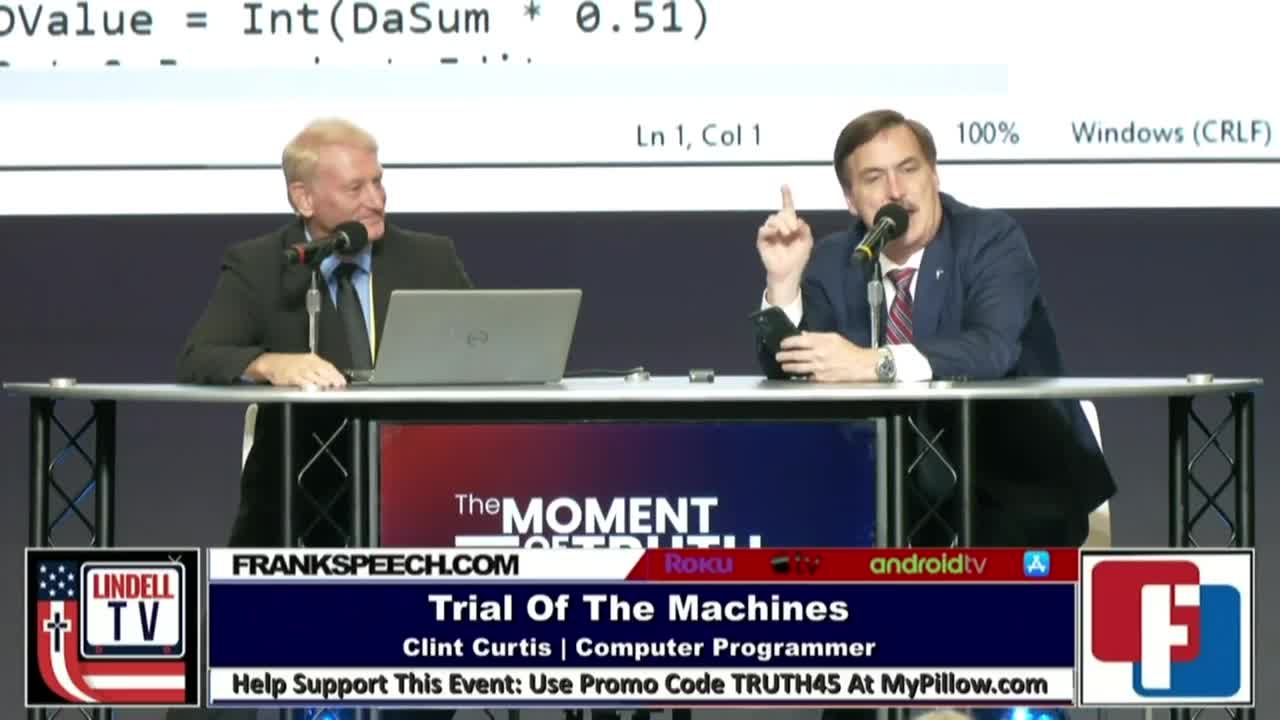 Democrat | Clinton Curtis : Nothing you can do to protect machines