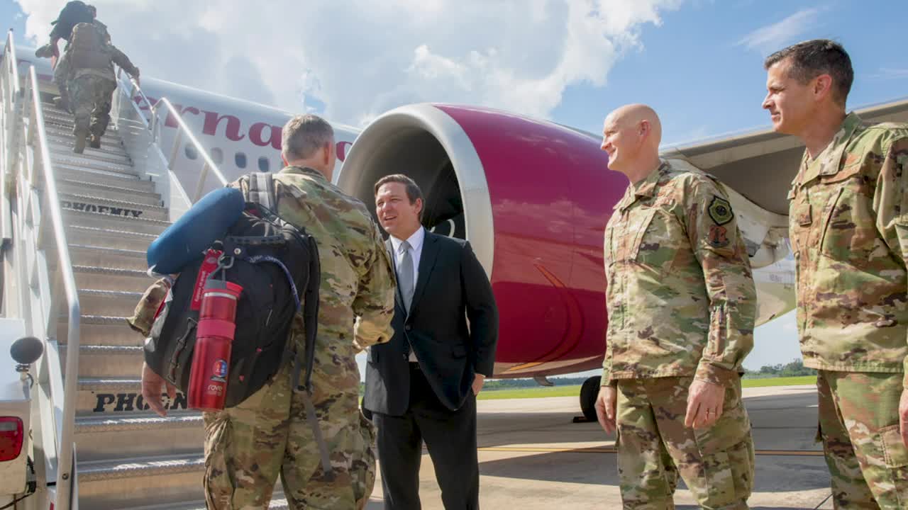 Gov. Ron DeSantis Signs Bills To Aid Military Families And Veterans