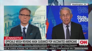 Fauci Says CDC Considering Mask Mandates For Vaccinated Americans