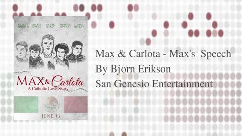Bjorn Erikson - Max's Speech (from "Max & Carlota"/Audio Only)