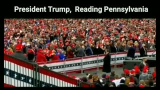 MAGA Trump Crowd Reading Pennsylvania Halloween 2020