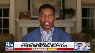 Herschel Walker discusses state of key Georgia US Senate race