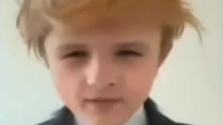Celebrity Kid Apprentice - Kid does amazing Trump impersonation