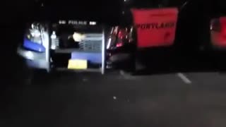 Antifa Protesters Live Stream Themselves Threatening and Harrassing Black Police Officer in Portland