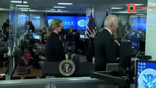 Biden refuses to answer questions regarding Afghanistan during FEMA briefing