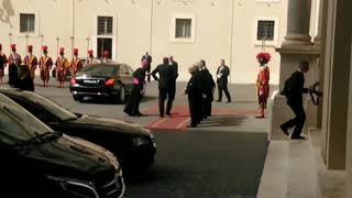 Pogledajte kako je Dodik dočekan kod Pape Franje!