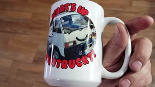 First minitruck coffee cup made! available still