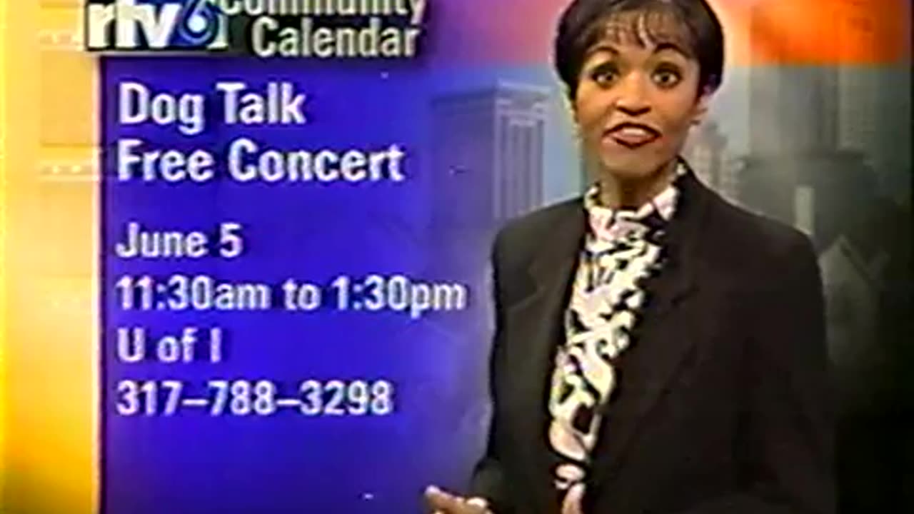 June 1, 2004 Indianapolis Community Calendar with Grace Trahan