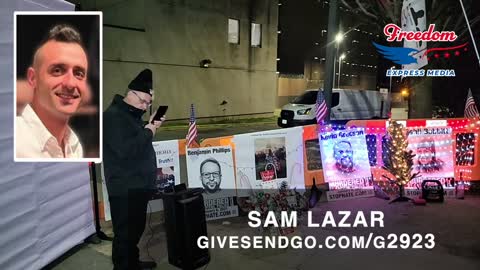 DC Jail Vigil for Jan 6 - Sam Lazar Call 12/25/22 CHRISTMAS!