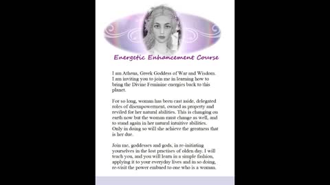 Athena Energetic Intuitive Course Lesson 28