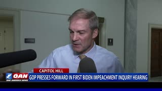 GOP Presses Forward In First Biden Impeachment Inquiry Hearing