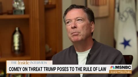 Former FBI Director James Comey TERRIFIED Of Trump Returning To Office