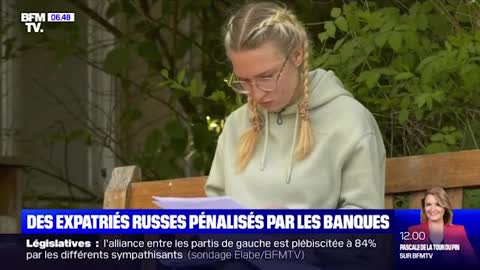 Une étudiante russe de 18 ans vivant en France privée compte bancaire