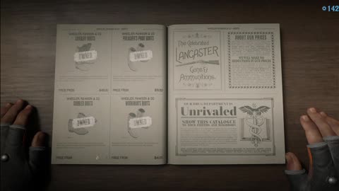 Finally own every variation of everything in the Wheeler, Rawson and Co. catalog - Red Dead Online