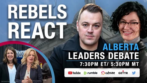 LIVE REACTIONS: Alberta election debate, Danielle Smith and Rachel Notley face-off