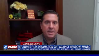 Rep. Nunes files defamation suit against Maddow, MSNBC