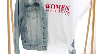 Women for Republicans Campaign Style tee