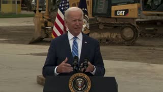 Biden talks about how China gets ahead