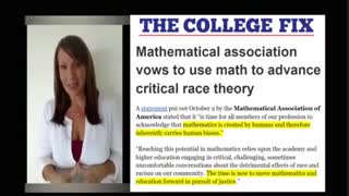 Professors claim that math is racist!