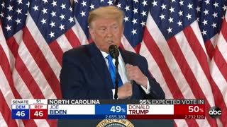 Trump Stuns With DEFIANT Election Night Speech, Vows to Go to Supreme Court