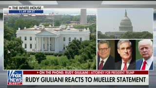 Rudy Giuliani speaks on Mueller's statement