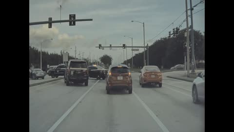 Police Chase (Atlantic Ave in Delray Beach FL)