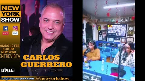 Carlos Guerrero Habla en New York Show