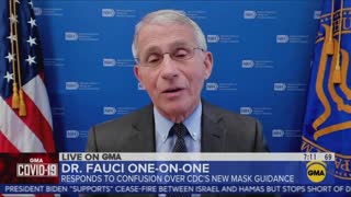 Dr. Fauci Admits He Wore Masks Only for Optics