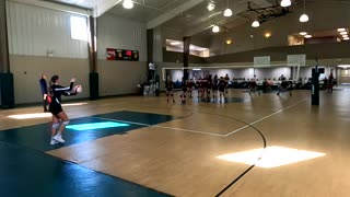 Sarasota Christian Athletics Heat Wave Volleyball vs Heritage Day 1 , Game 1
