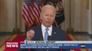 Biden: “It was time to be honest with the American people again.”