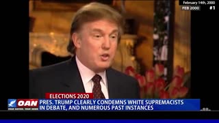 Trump denouncing white supremacists