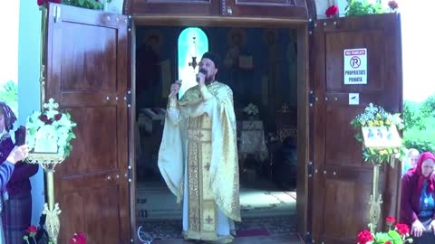 Predica Părintelui Ioan Ungureanu la Duminica Orbului, vizita MMB la Orășeni