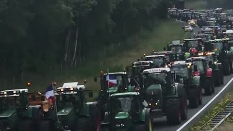 Epic Scenes in the Netherlands: The Dutch Farmers Aren't Messing Around