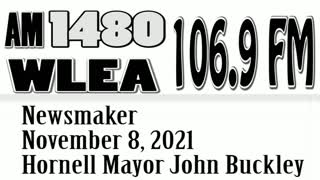 Wlea Newsmaker, November 8, 2021, Mayor John Buckley