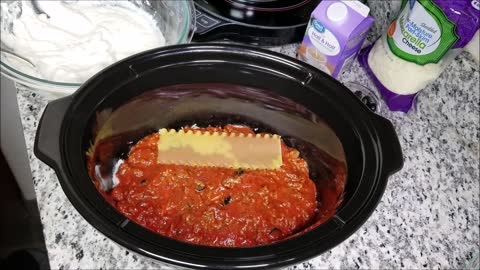 Crock Pot Lasagna | Slow Cooker Recipes