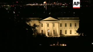 Hunter Turns White House Lights Out