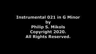 Instrumental 021 in G Minor