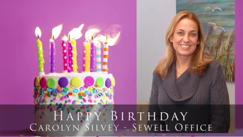 Happy birthday to Carolyn Silvey