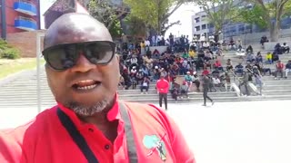 EFF Parliament member addressing Cput Students
