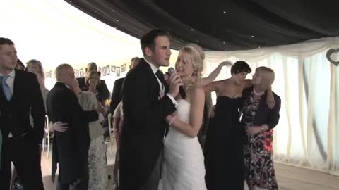 Groom Surprises Bride On Wedding Day With Beautiful Song