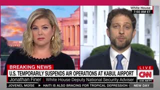 CNN To WH Advisor: Kabul Fell, Where's The President?