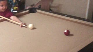 Almost a pool player