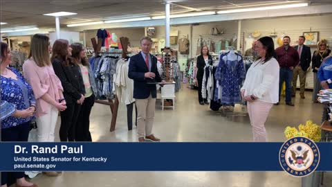 Dr. Rand Paul Honors The Seasonal Shoppe as Senate Small Business of the Week